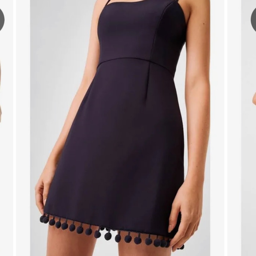 French Connection Pom Pom Whisper Dress